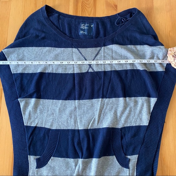 AEO Striped Poncho - Picture 10 of 10